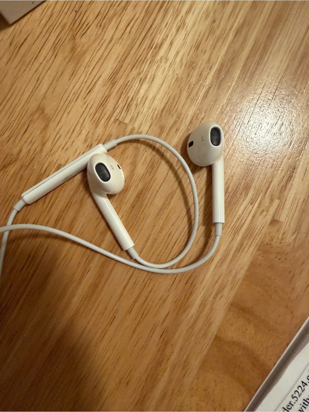 Apple White Lightning Connector Earbuds